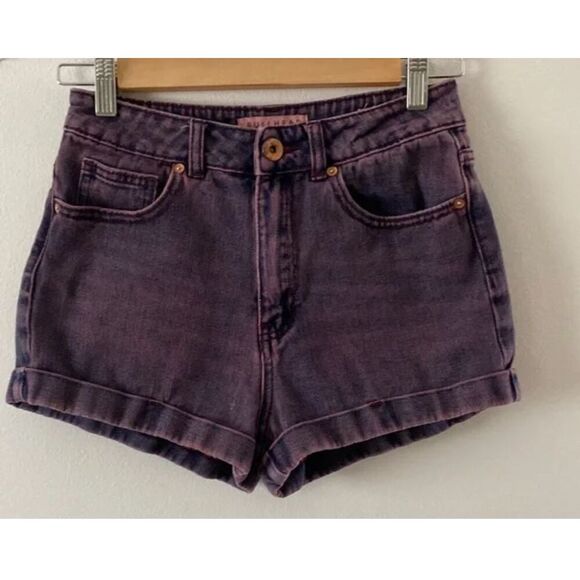 Bullhead Denim Co. Pants - Bullhead Denim & Co Purple Mom Short Size 5